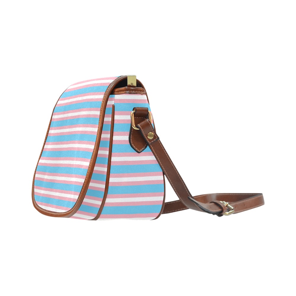 Transgender Pride Saddle Crossbody Bag – alternate view 3