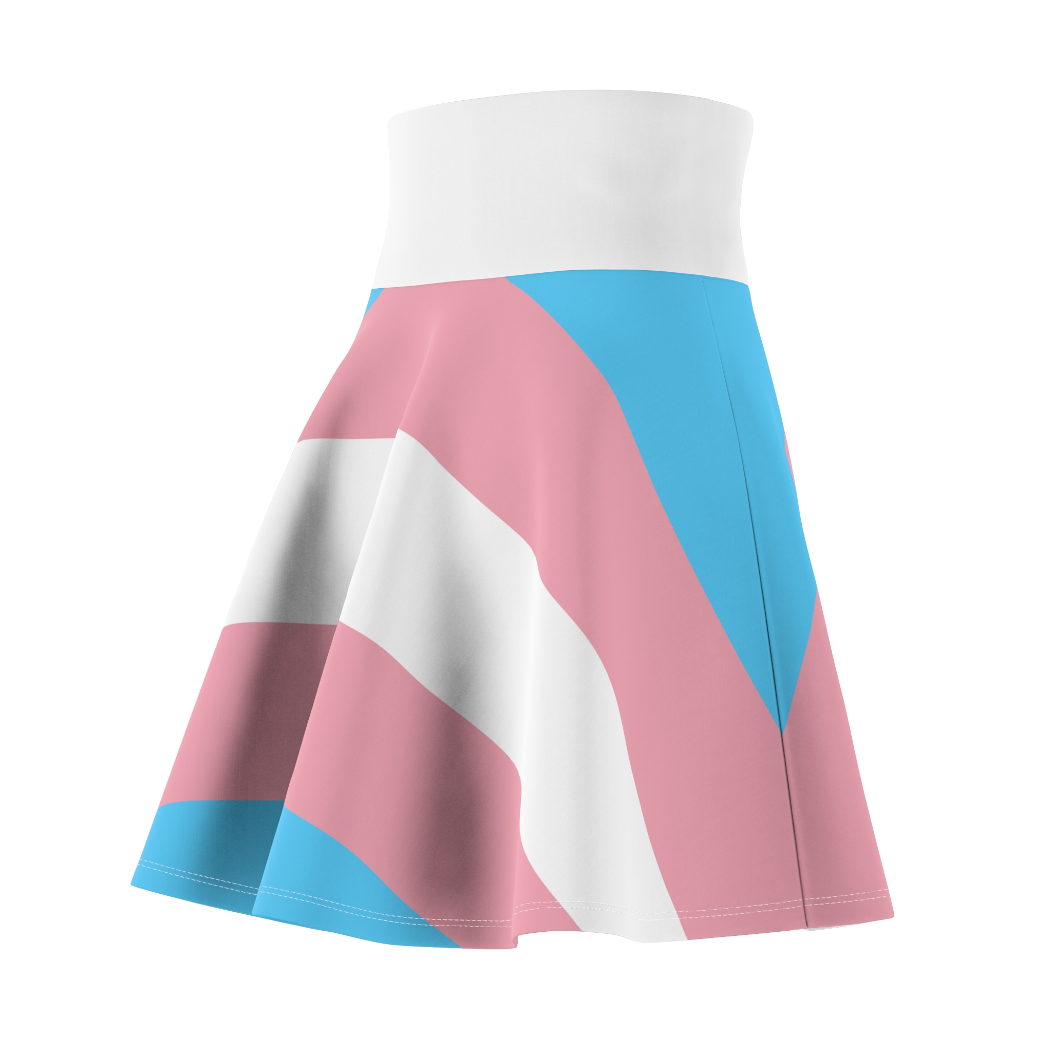 Trans Pride Skater Skirt – alternate view 4