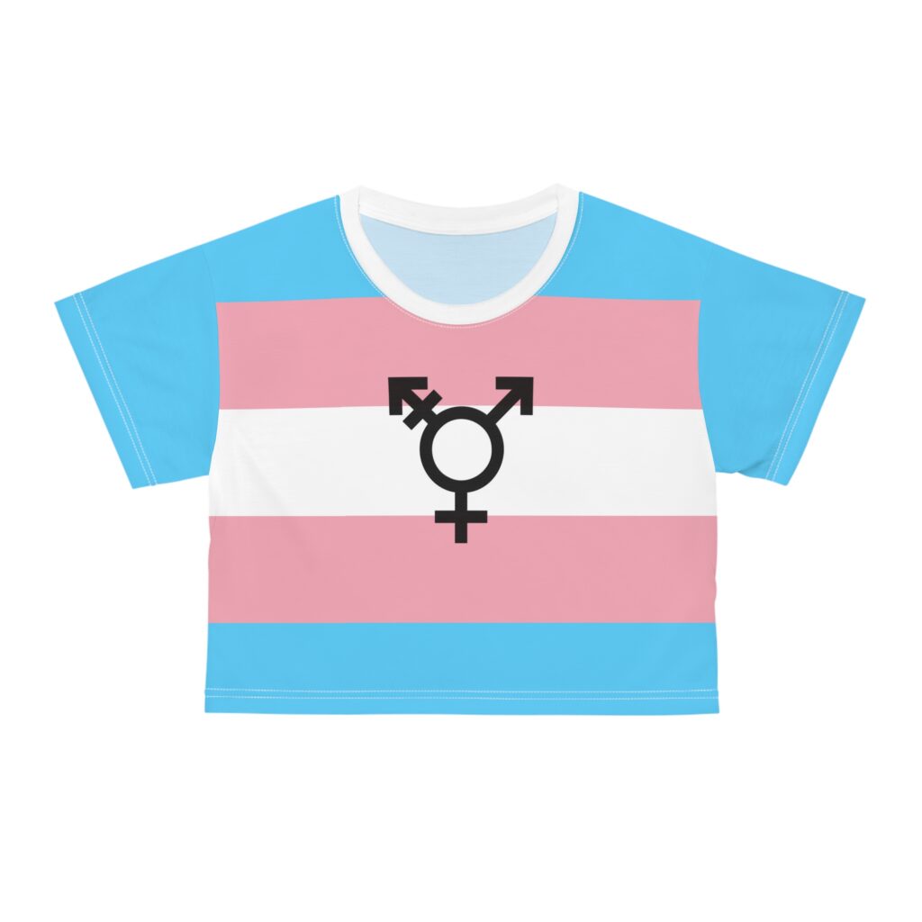 Trans Pride Crop Tee