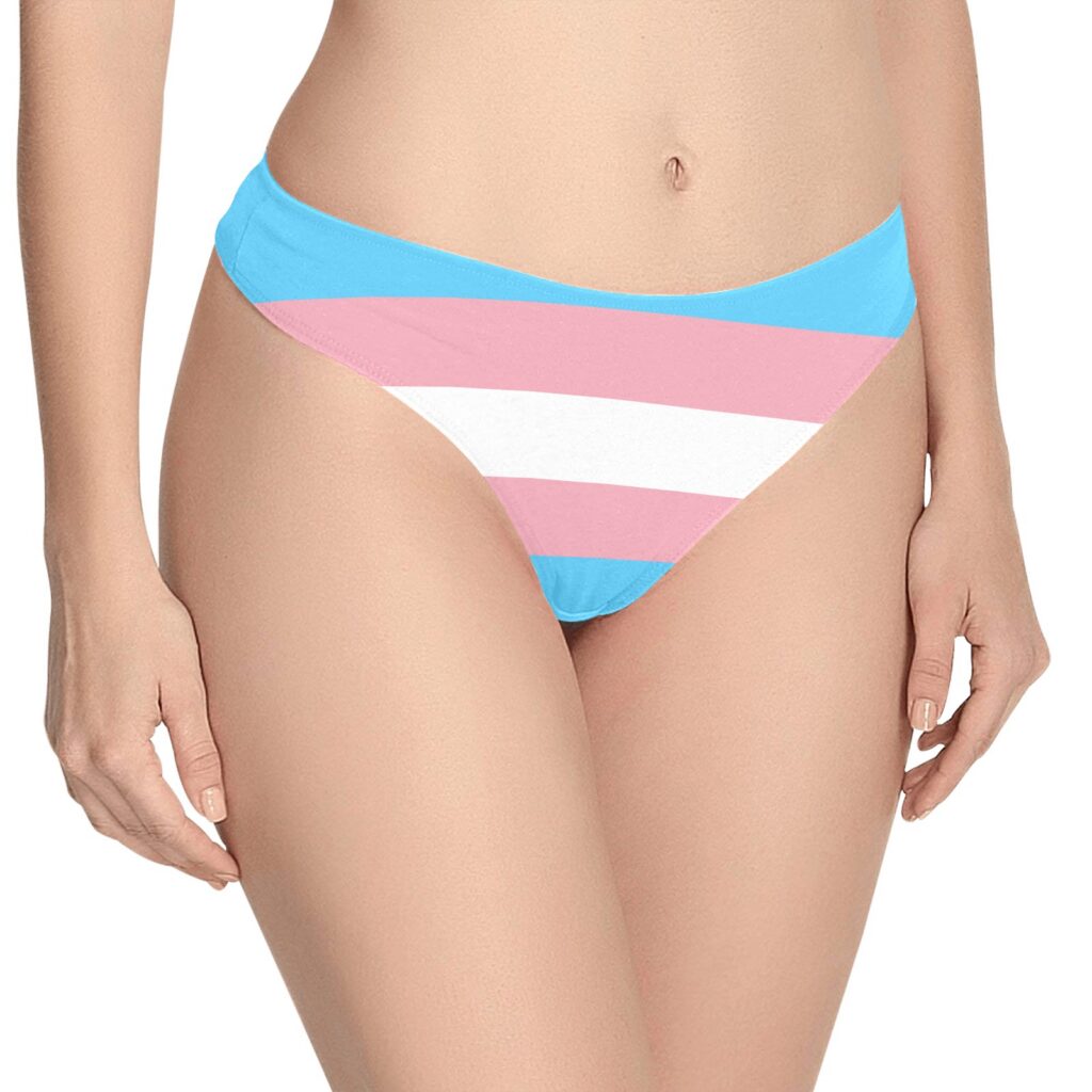 Trans Pride Thong