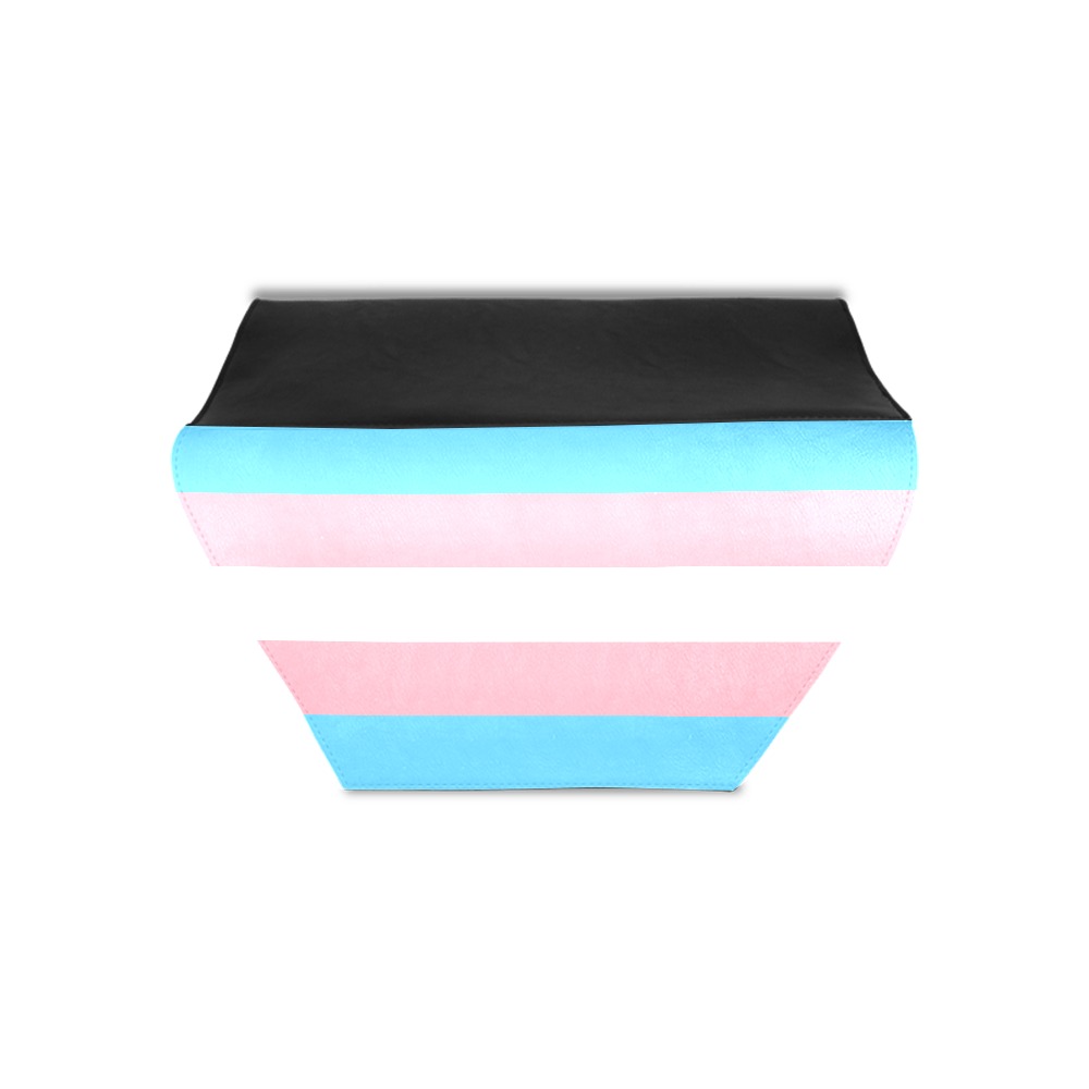 Transgender Pride Flag Clutch Bag – alternate view 5