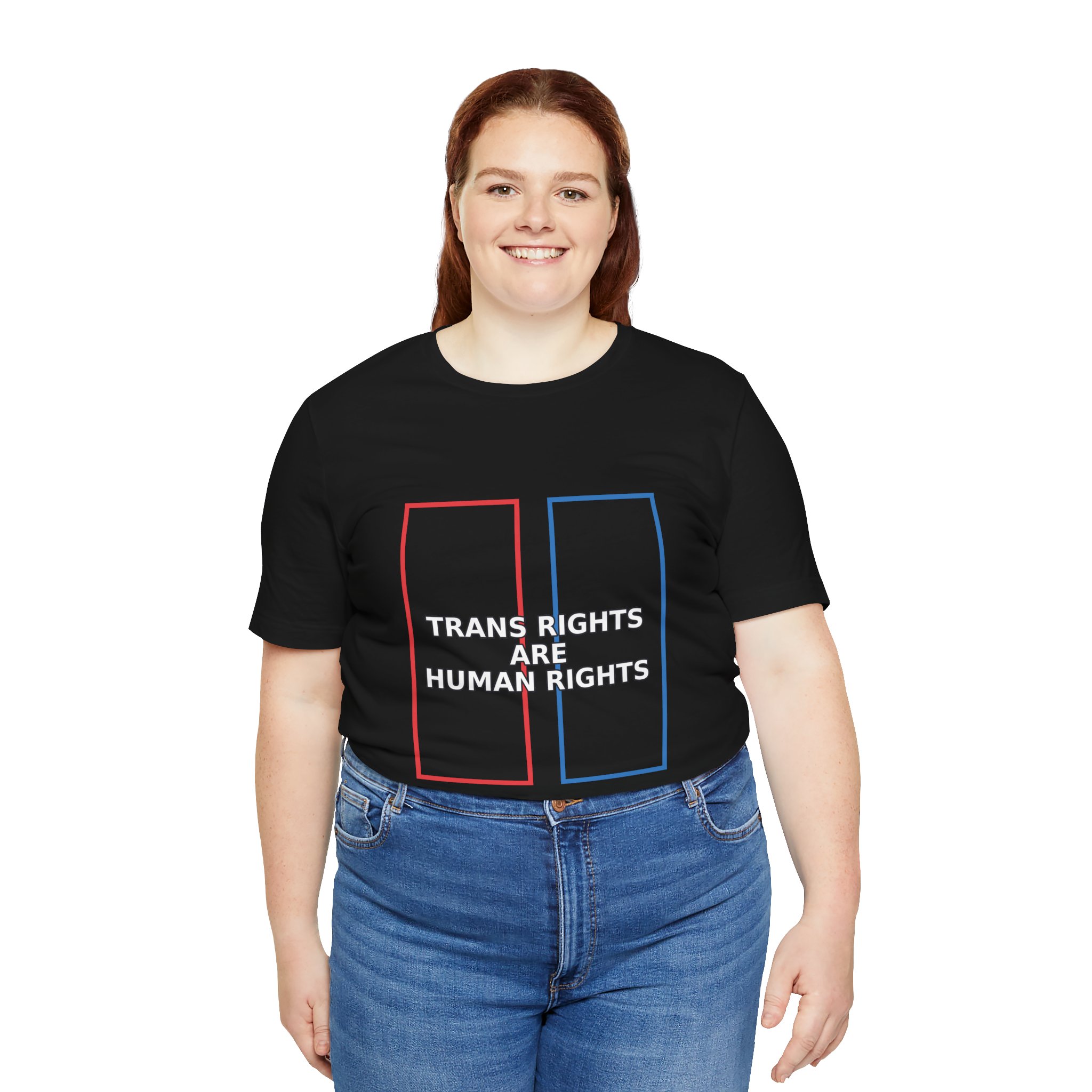 Trans Rights Are Human Rights Tee – alternate view 4