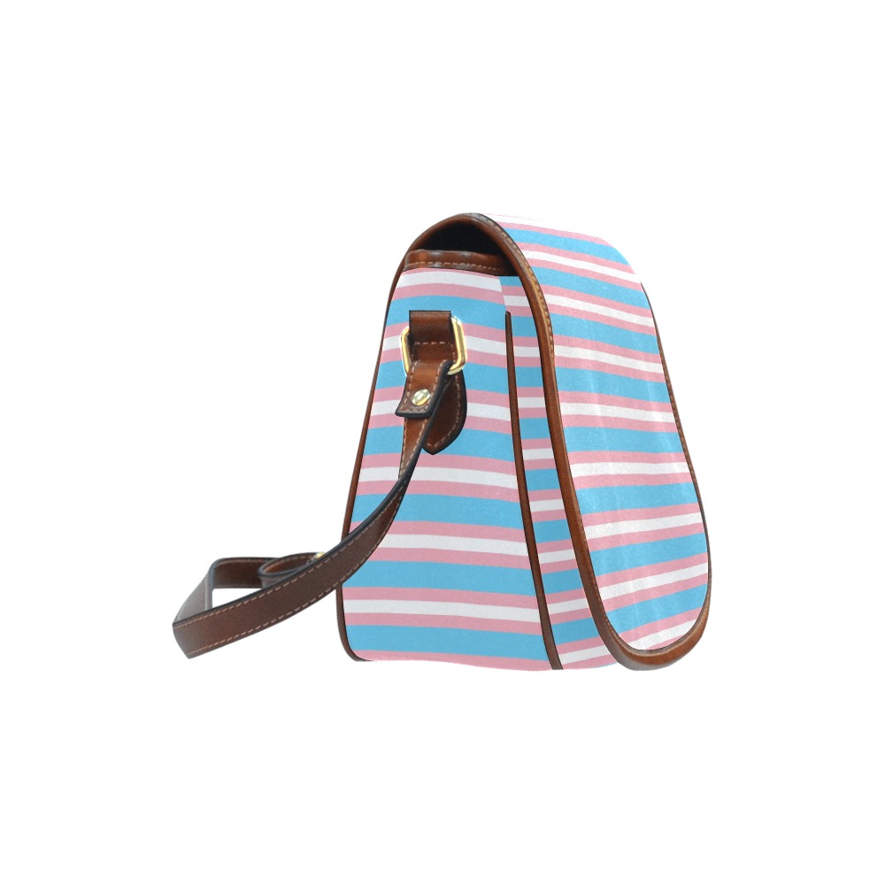 Transgender Pride Saddle Crossbody Bag – alternate view 4