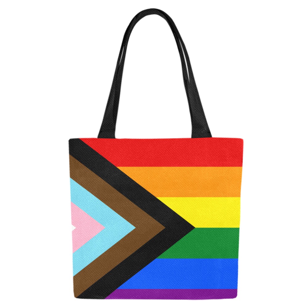 Progress Pride Canvas Tote Bags – alternate view 2