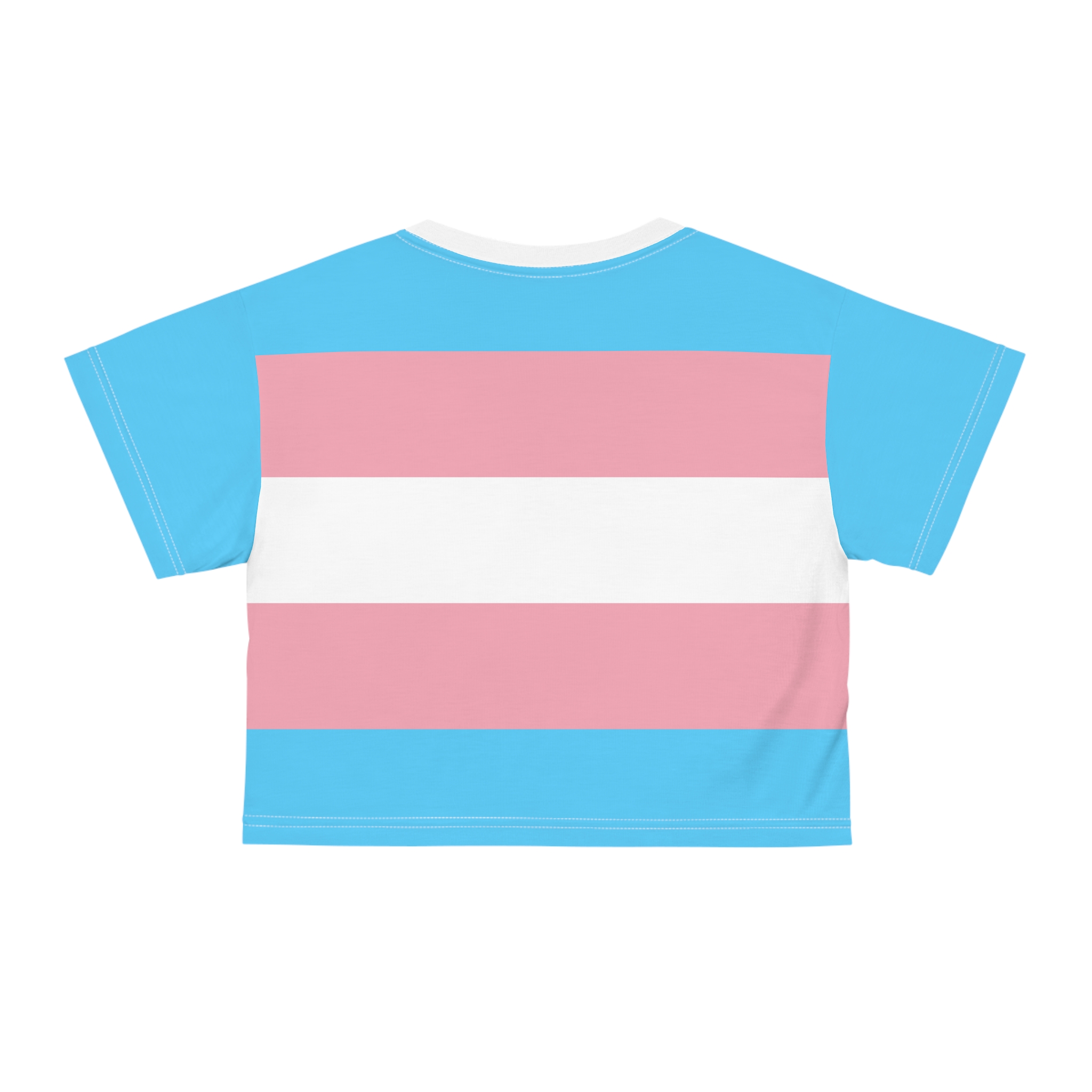 Trans Pride Crop Tee – alternate view 2