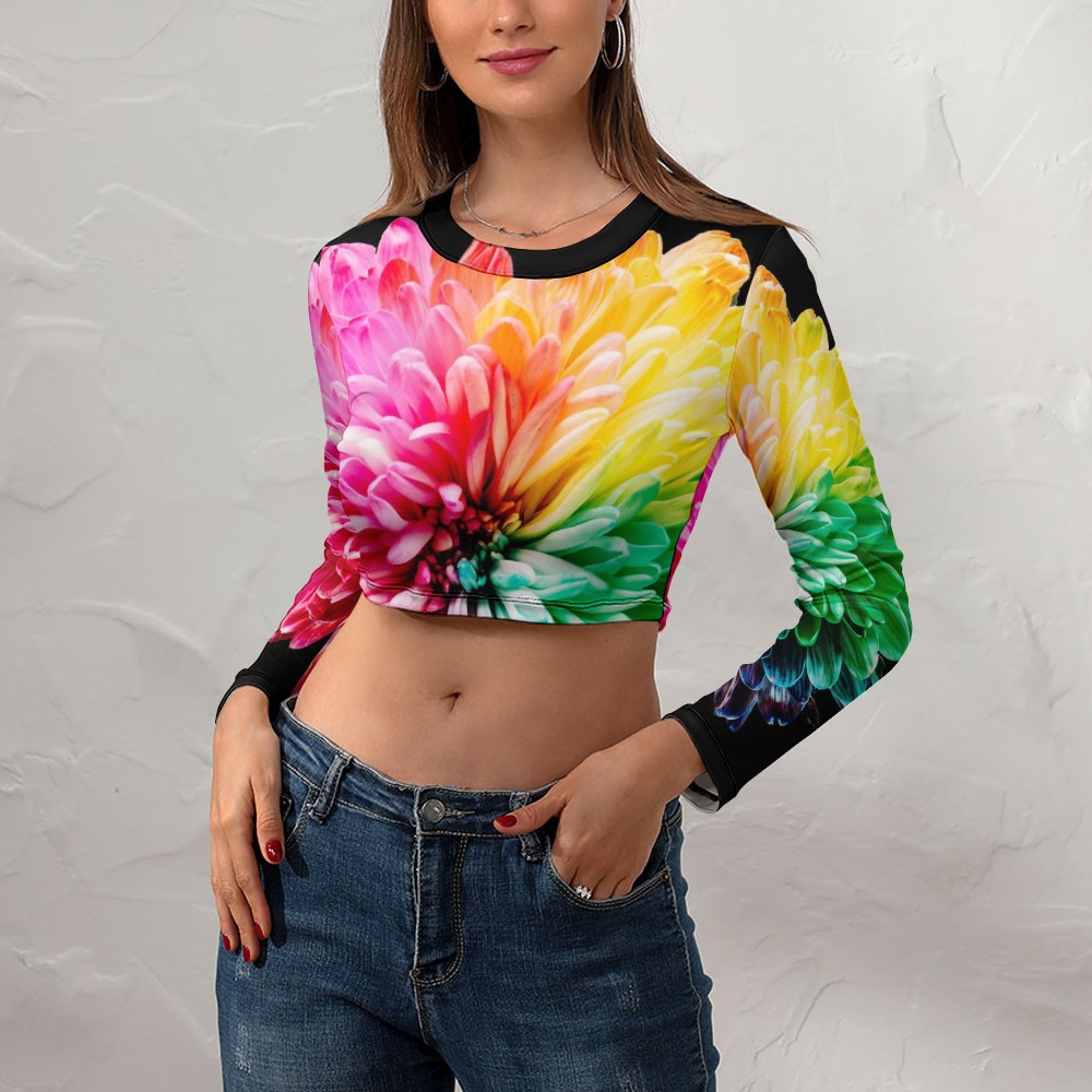 Blooming Beauty Floral Crop Top – alternate view 8