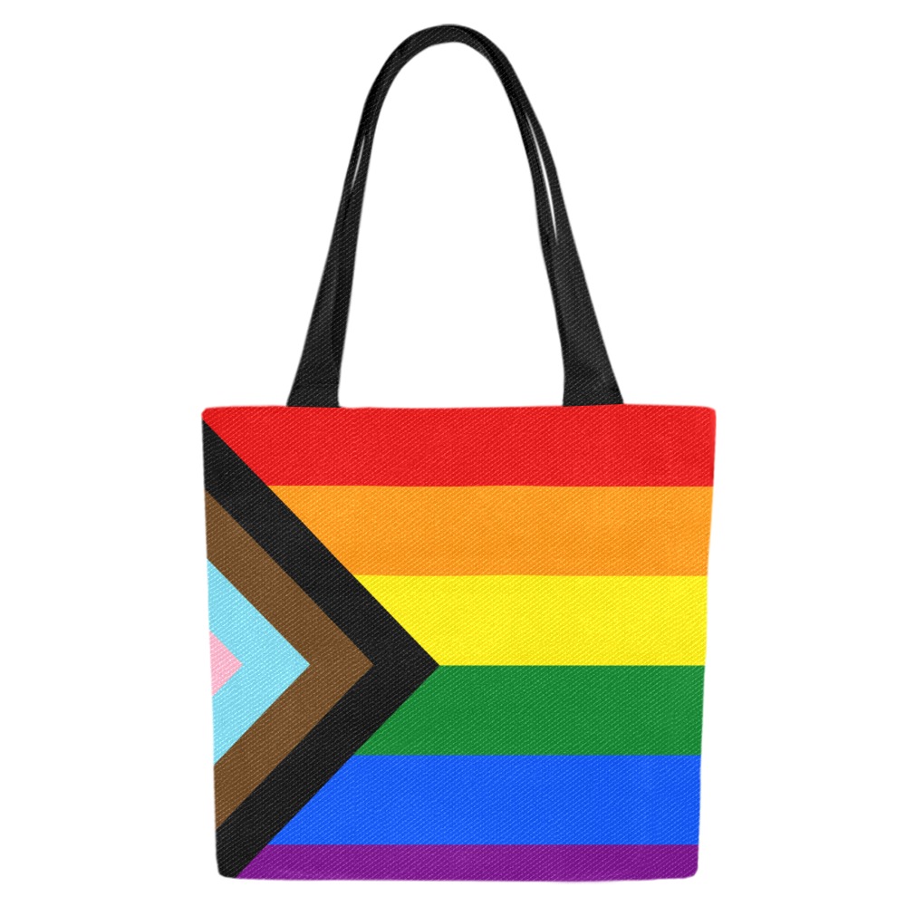 Classic Rainbow Pride Canvas Tote Bags – alternate view 3