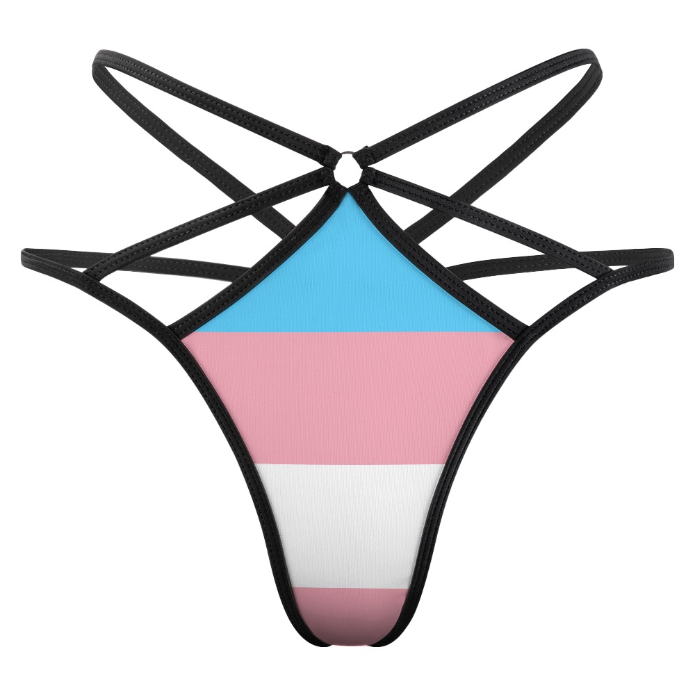 Transgender Pride Strappy Lingerie – alternate view 3