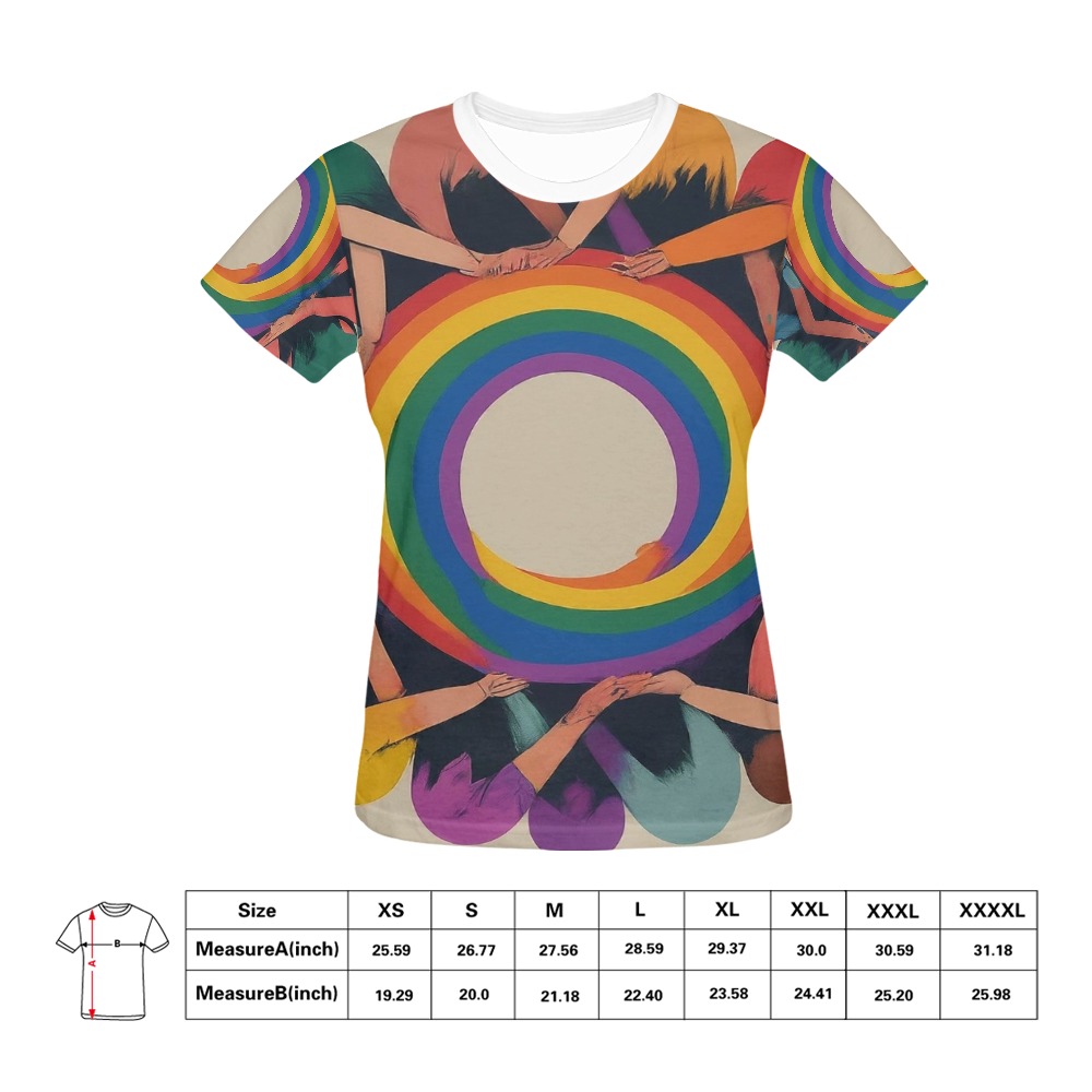 Inclusive Love Rainbow T-Shirt