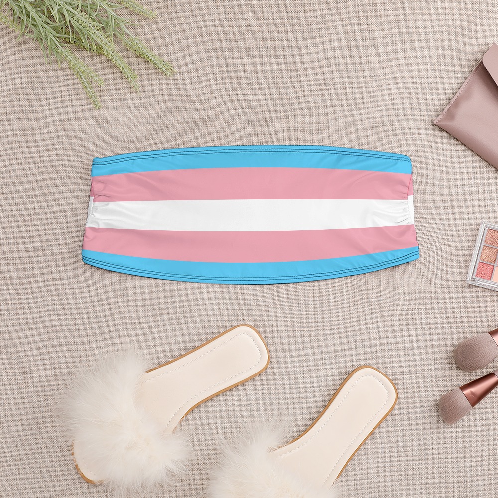 Trans Pride Flag Chest Wrap