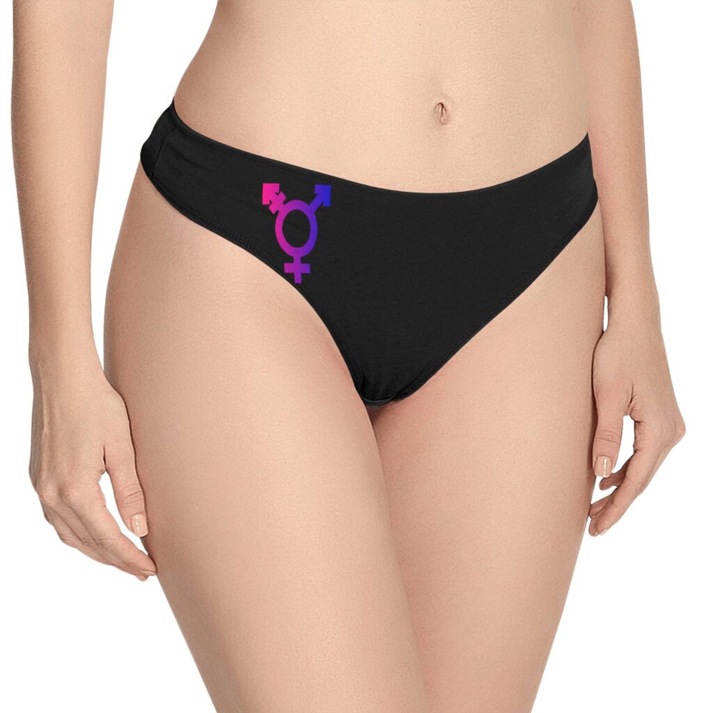 Subtle Trans Pride Classic Thong