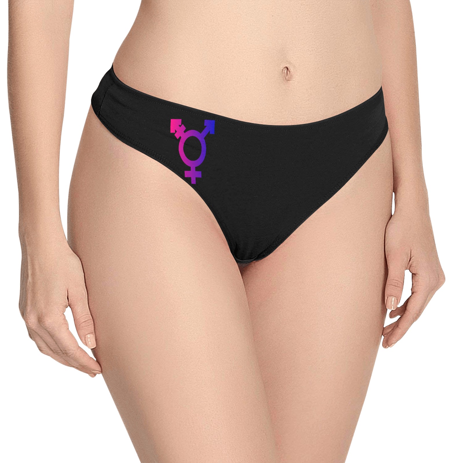 Subtle Trans Pride Classic Thong