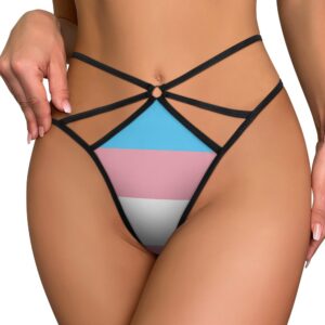 Transgender Pride Strappy Lingerie