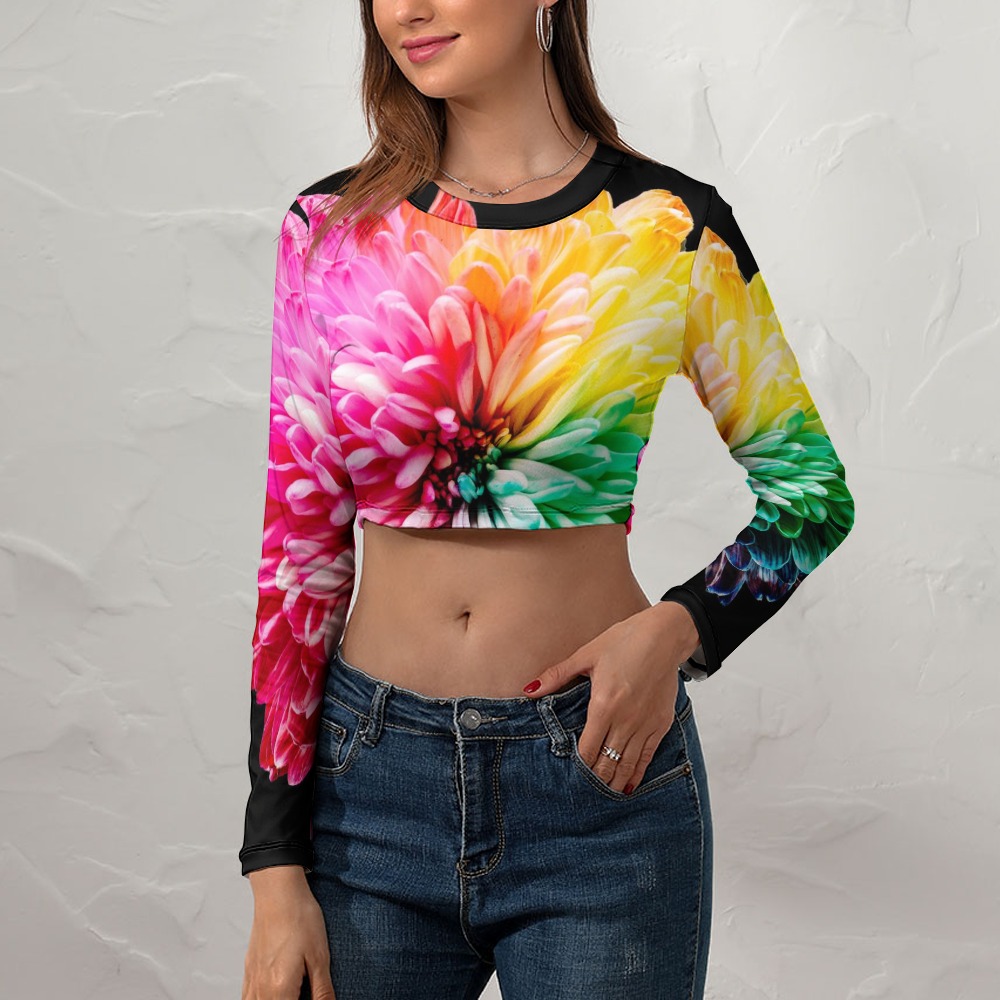 Blooming Beauty Floral Crop Top – alternate view 7