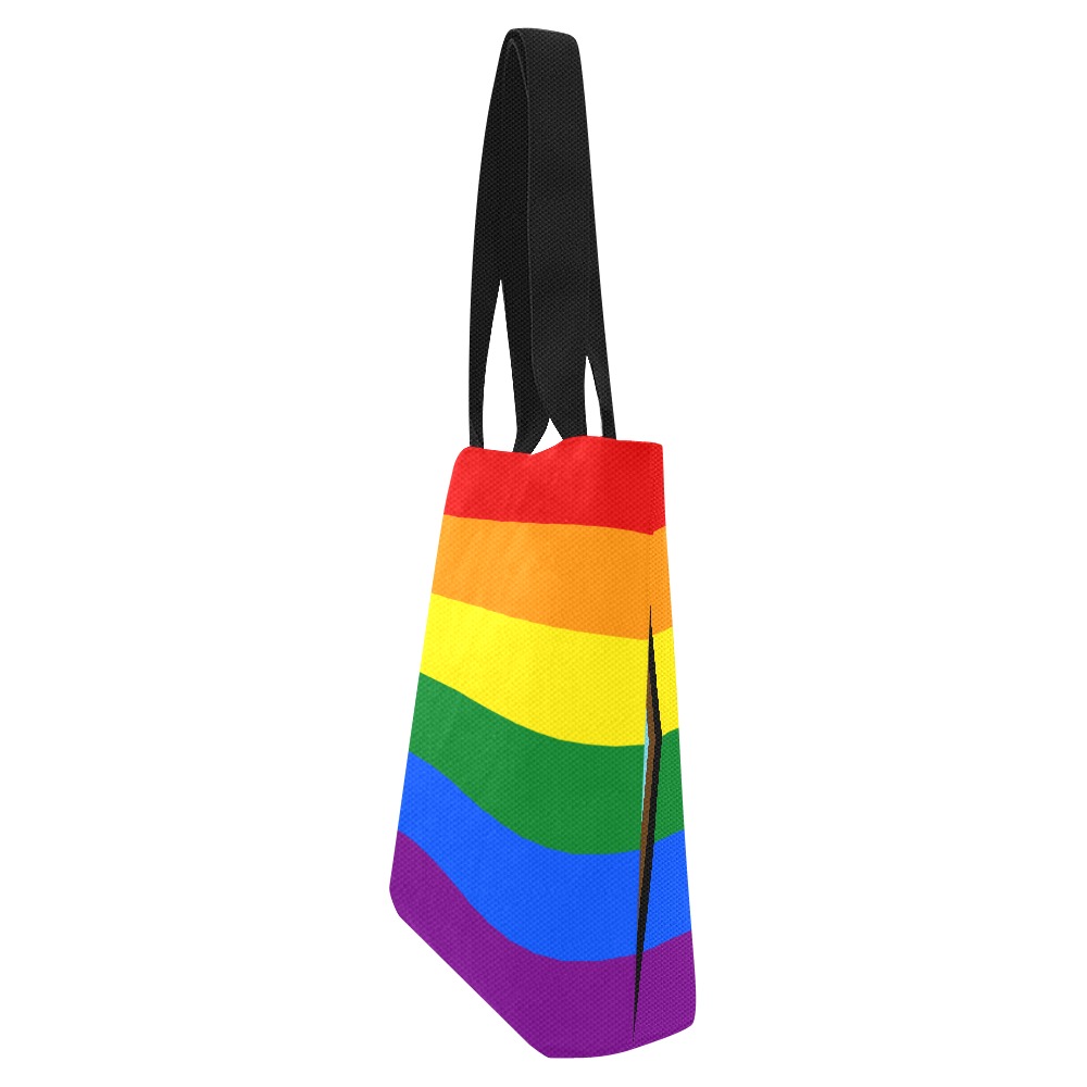 Classic Rainbow Pride Canvas Tote Bags – alternate view 4